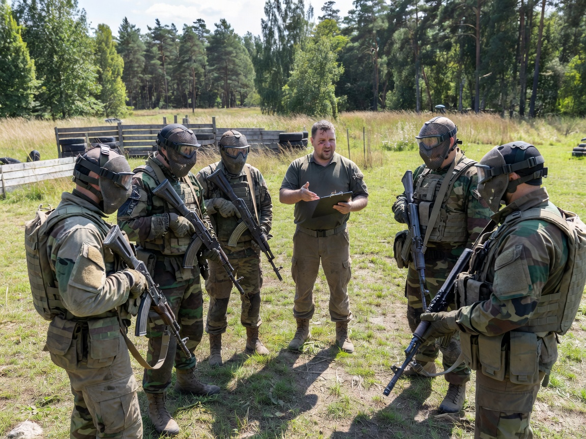 Safety goggles and compliant tactical helmet gear required under Latvian Airsoft rules